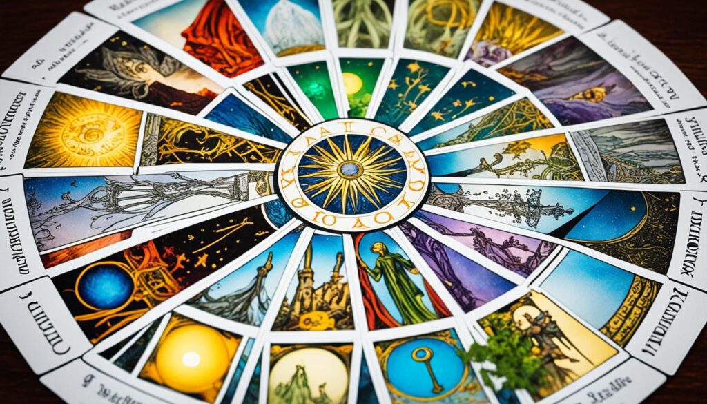 estrutura do tarot